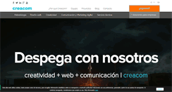 Desktop Screenshot of creacom.es